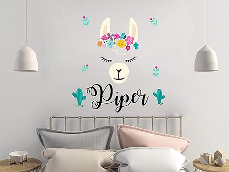 llama themed baby room