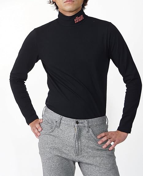 Amazon コモコーメ 長袖ハイネックカットソー メンズ Tシャツ カットソー 通販