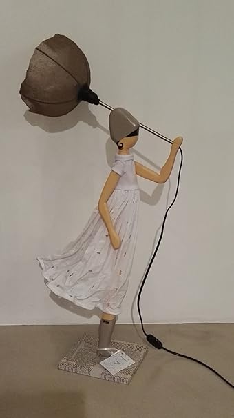 Skitso Tischleuchte mit Lampenschirm Damen hionia: Amazon.de: Beleuchtung