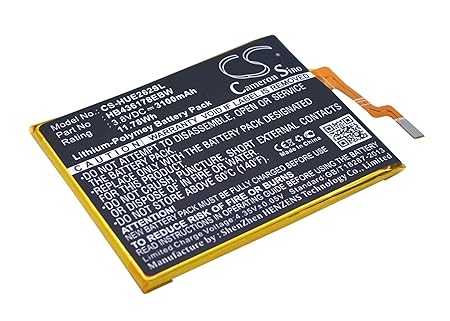 CS-HUE262SL Akku 2600mAh Kompatibel mit [Huawei] 2629, Ascend Mate 7S, CRR-CL00, CRR-CL20, CRR-L09, CRR-UL00, CRR-UL20, E2629
