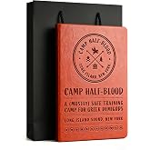WHLBHG Camp Half Blood Gifts Camp Half Blood Leather Journal(CLB) | Book Lover Flying Horse Gift Mythology Journal Percy Movie Gifts for Fans Inspriration Gifts