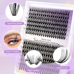 Lash Clusters Kit Natural for DIY: 280-Pcs 30D+40D