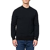 BOSS Men's Microstitch Cotton Blend Sweater