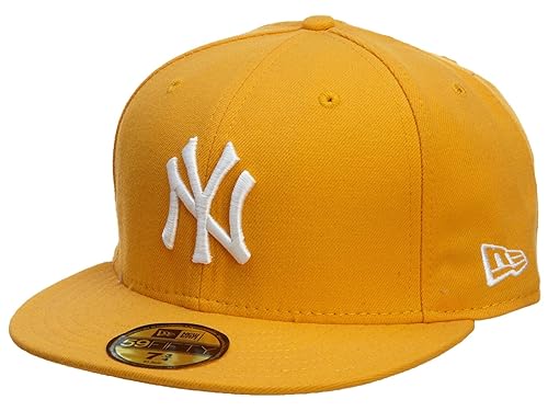 yellow yankee fitted