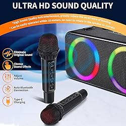 Fansbe Tech Karaoke Microphone Machine Kids