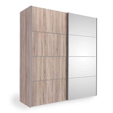 Furniture To Go Verona Sliding Wardrobe 180cm In Truffle Oak