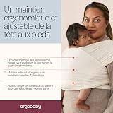 Ergobaby Aura Mesh Sling Twilight Navy 3.6-11.3 kg Recycled Poly view 3