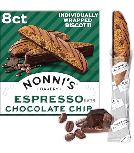 Amazon.com: NONNI'S Biscotti Turtle Pecan 6.88 Oz. Box of 8