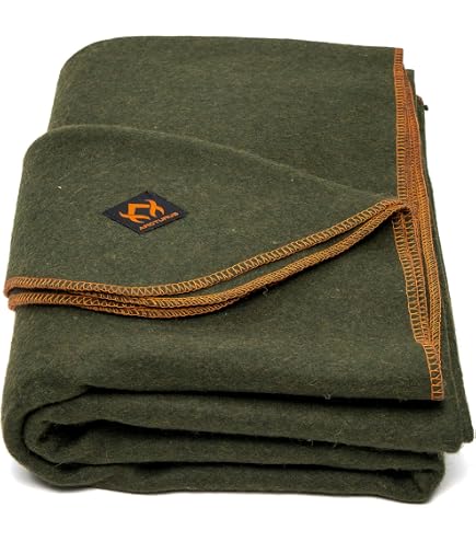 PENDLETON Yakima Campingdecke – Gemütliche Wolldecke Für Drinnen & Draußen, Überwurf In Oxford-Einheitsgröße, Erdiges Design, 137x168 Cm