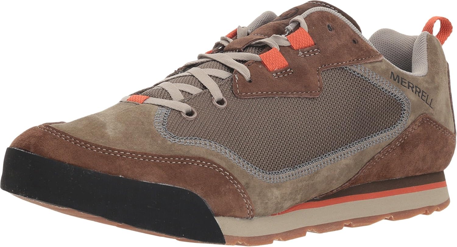 merrell burnt rock travel suede
