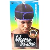 King J Wolfing Du-Strap #2030 No Strings-Snaps Stringless durag compressing cap