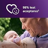 Philips Avent Ultra Start Soother Orthodontic Newborn Soft Silicone 2 Pack view 4