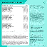Nutravita Probiotics 60 Billion CFU 21 Strain Complex UK Made 60 Vegan Caps view 5