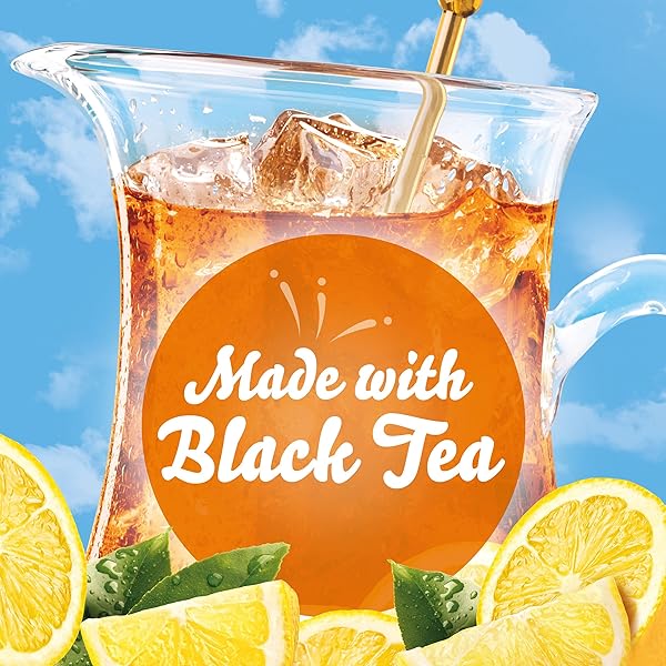 CRYSTAL LIGHT SWEET TEA NATURALLY FLAVORED POWDERED DRINK MIX, 6 CT PITCHER PACKETS
