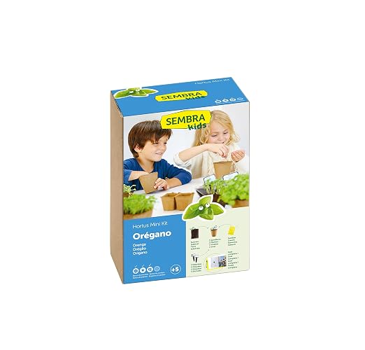 SEMBRA - juego educativo, Kit huerto Orégano: Amazon.es: Jardín