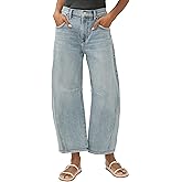 Silver Jeans Co. Women's High Rise Tapered Leg Horseshoe Jeans