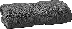 Better Homes & Gardens BHG Thick and Plush Solid Super Soft Cotton, Washcloth, Grey Shadow