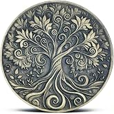 Inspirational Coins Tree of Life Challenge Coin - Motivational Quote &amp; Artistic Design