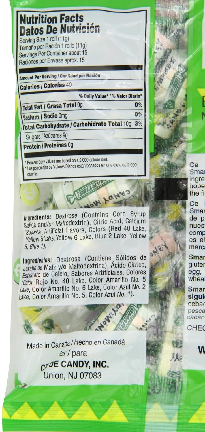 Amazon.com : Smarties Candy Money, 6 Ounce (Pack of 12 ...