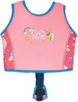 Go Swim Unicorn Float Vest Baby to Kids 1-6 Years 50+ UV Protection view 7