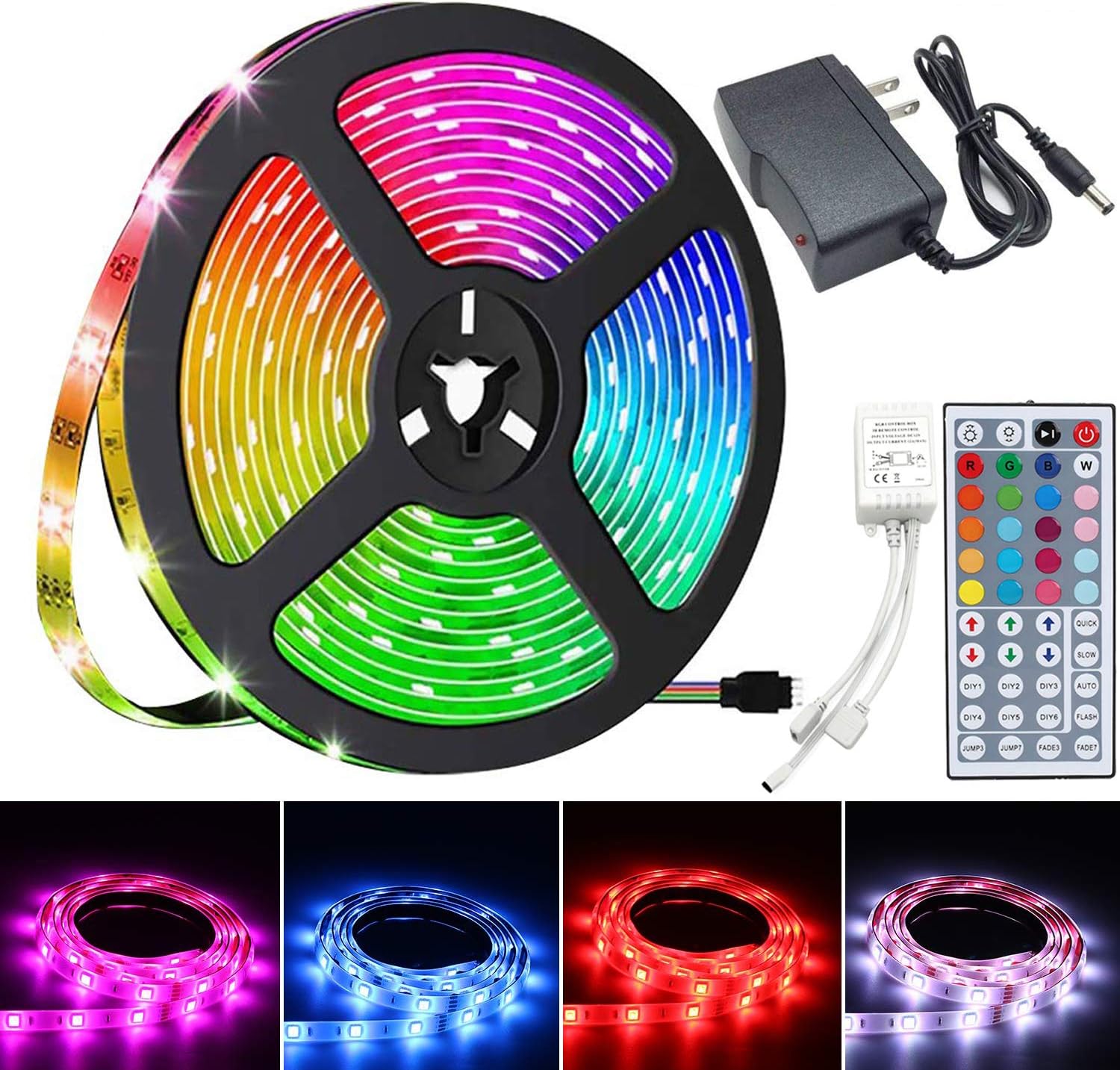 Цвета rgb led. Rgb color changing led strip.