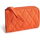 Vera Bradley Women's Premium Cotton Zip Card Pouch