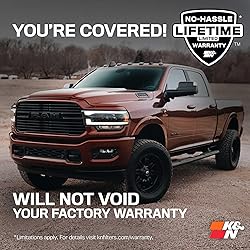 K&N Cold Air Intake System: Dry-Flow Air