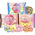 Shaped Marshmallows, Donut, Cupcake, and Chocolate Filled Strawberry, Great for Snacking, Hot Cocoa, Decorating, and Baking, 7 Ounces Each (Pack of 3)