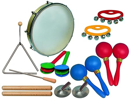 Goldon – Klangbausteine 30020 Mini Set 3 in Kunststoff Tasche (10 Stück)