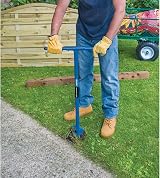Draper 82846 Fence Post Auger 950x100mm Tubular Steel Handle view 2