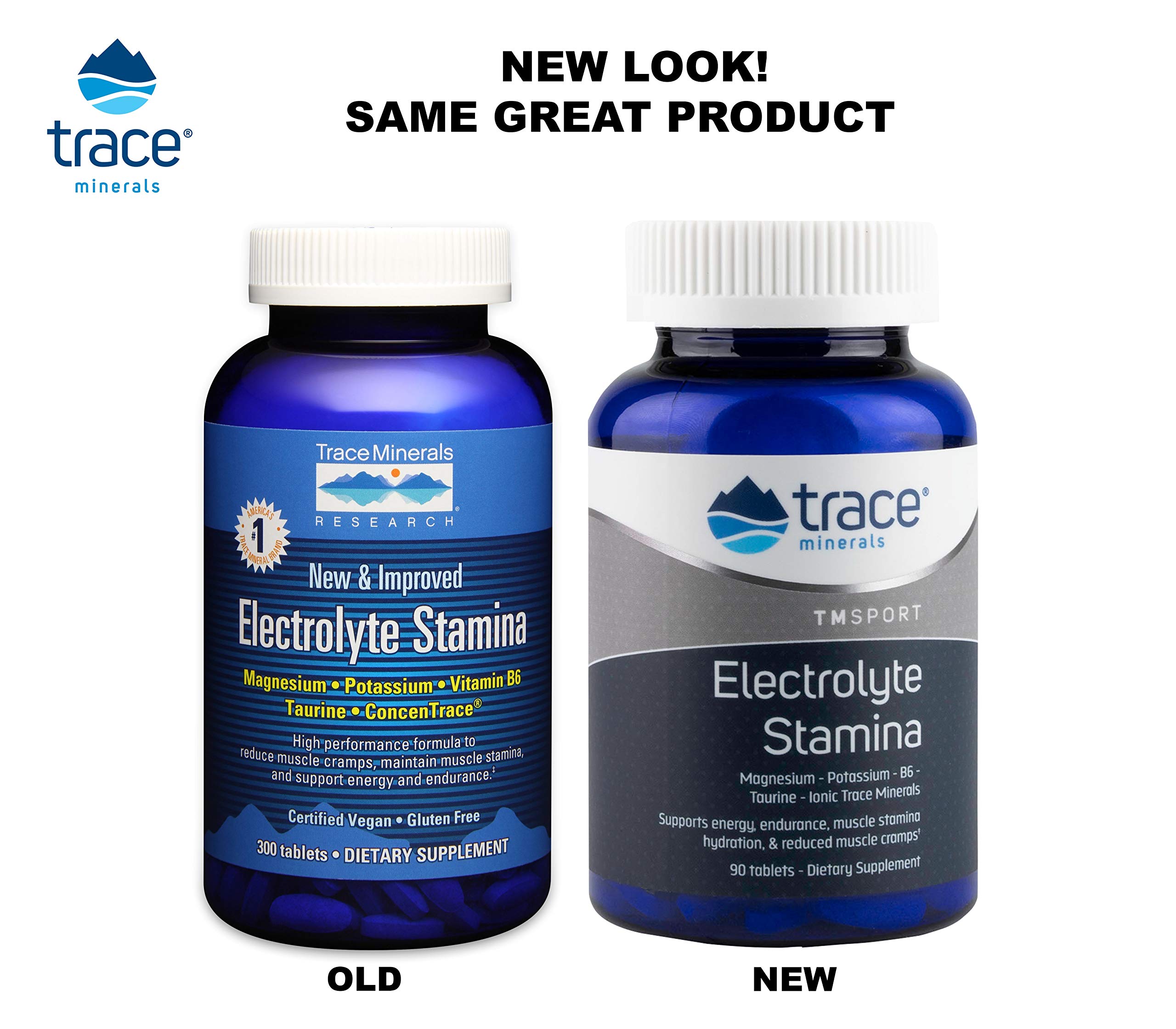 Trace Minerals Electrolyte Stamina Tablets, 90Count Buy Online in