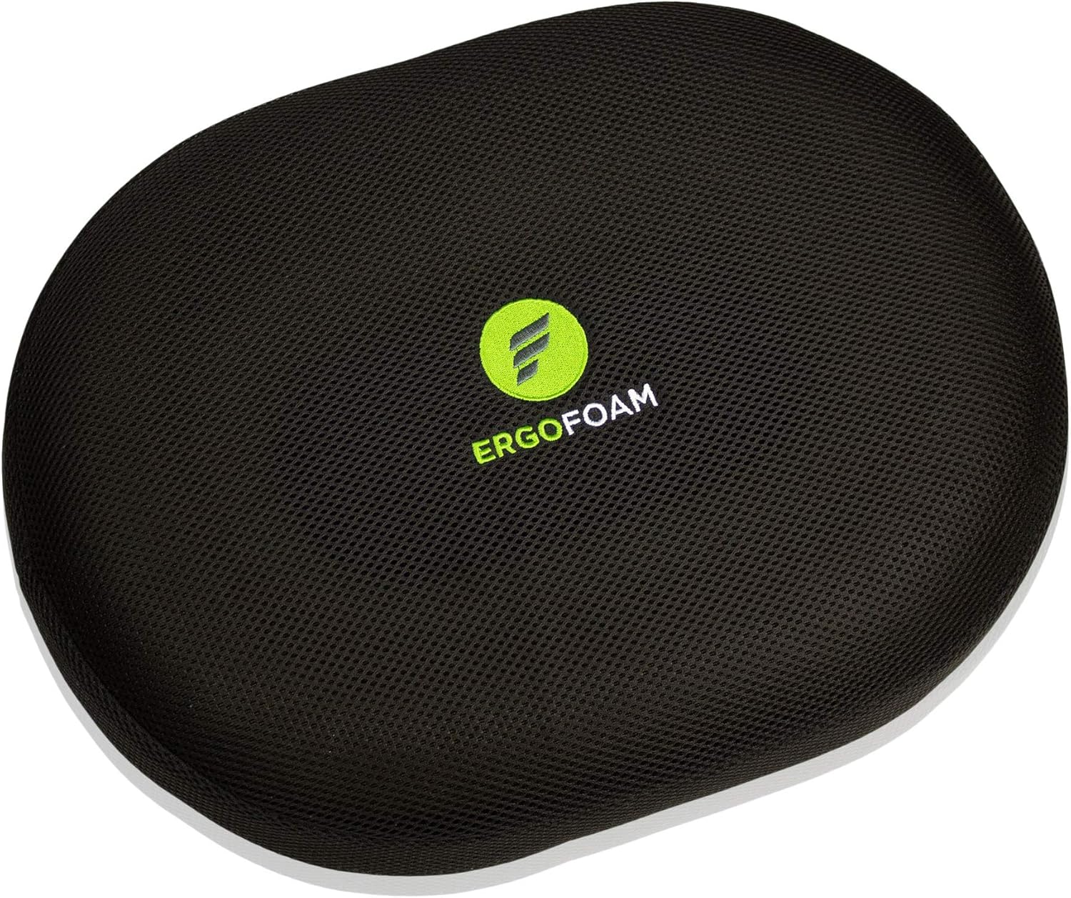 ErgoFoam Orthopedic Donut Pillow for Tailbone Pain | Donut Seat Cushion for Hemorrhoids | Plush Support for Comfort | Breathable Mesh Cover | Hemmoroid Pillow | Postpartum | Doughnut Pillow: Home & Kitchen