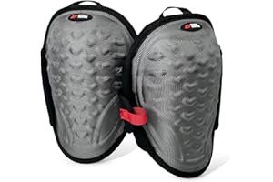 FREEKYROCK Work Knee Pads for Men Construction,Gel Roofing and Flooring Knee Pads for Women with Soft Foam Padding for All Day Comfort, Gardening Kneepads for Work with Anti-Slip 1680D Fabric Cap, Grey