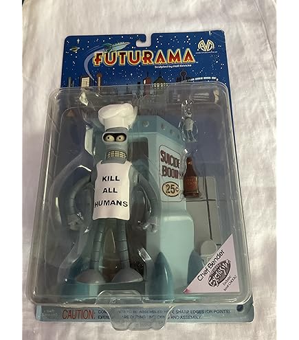 FUTURAMA ロボット アクショントイ BENDER ＆ NIBBLER s-l400.jpg