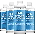 Viva Doria Hydrogen Peroxide 3 Percent, Food Grade, 3% Hydrogen Peroxide Food Grade, 16 Fluid Ounce (4 Pack)