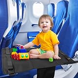 DINGBLUE Toddler Airplane Bed Extender Hammock for Kids Travel - Black view 9