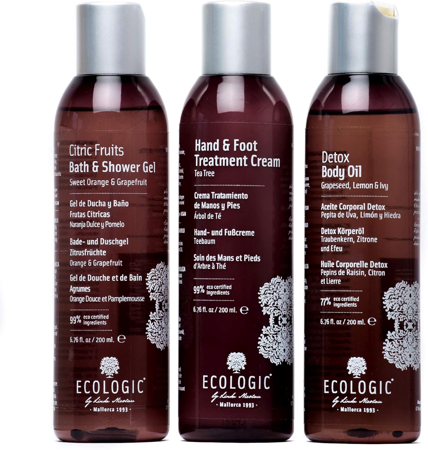 Detox Body Revival Pack, 3 Pack, Ecologic Cosmetics by Linda Nicolau, Sustainable Bio Cosmetics, Vegan, Organic - Image 3