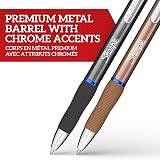 Sharpie S-Gel Metal Gel Pens Medium Point 0.7mm Steel Grey Rose Gold 2 Pens view 2