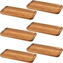 Amazon.com | SEUNMUK 6 Pack 12 x 5 x 0.78 Inch Wooden Serving ...