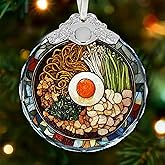 Ramen Ornaments for Christmas Tree - Unique Ramen Gifts, Food Christmas Ornament for Party, Japanese Ornaments for Foodies, Perfect Japan Ornament, Ideal Ramen Noodle Gifts for Kids, Adults