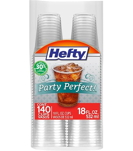 Amazon.com: SOLO Cup Company Plastic Party Cold Cups, 16 oz, Clear, 50 pack  : Health & Household