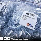 RE-GEN 1.5ml Micro Centrifuge Tubes 500pc Clear Plastic Conical Graduated Snap view 6