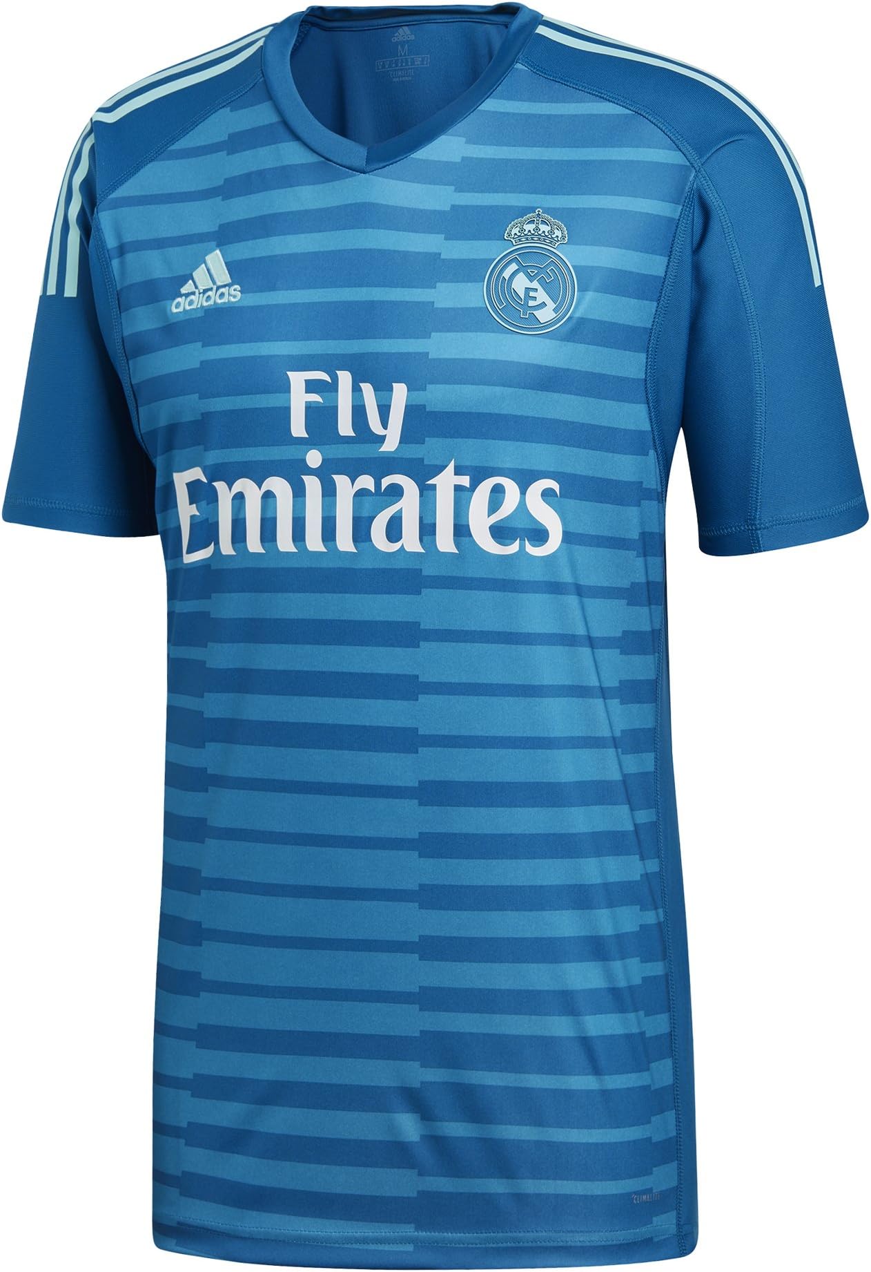 adidas 2018-2019 Real Madrid Away Goalkeeper Football Soccer T-Shirt Jersey