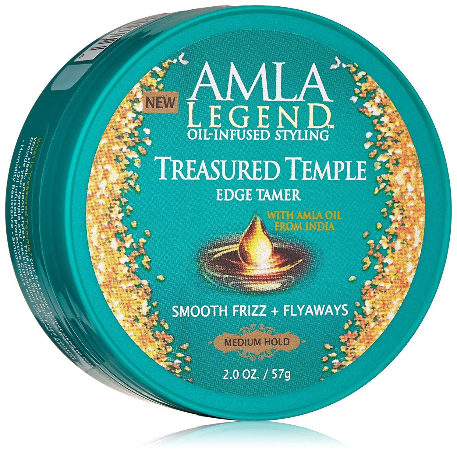 Amla Legend Oil-Infused Styling Treasured Temple Edge Tamer