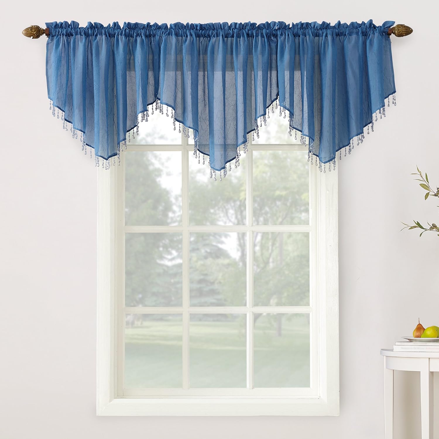 Best Kitchen Curtains Valances And Swags Sheer