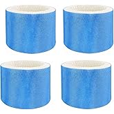 Humidifier Wicking Filters with Blue Pre-Filter Layer Compatible with Honeywell Humidifier Filter HAC-504, HAC-504AW，Filter A