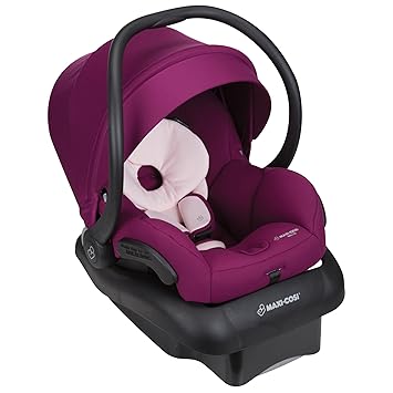 purple infant car seat