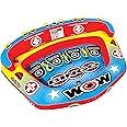 WOW Sports – Bingo Cockpit 4 Person Towable Tube for Boating – 680 lbs Capacity – Inflatable Boat Tube for Lake Sports – Heavy Duty Nylon Cover – Youth & Adults