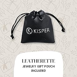 KISPER 925 Solid Sterling Silver 1mm Dainty Thin
