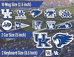 Kentucky Stickers for Gift, Car, Water